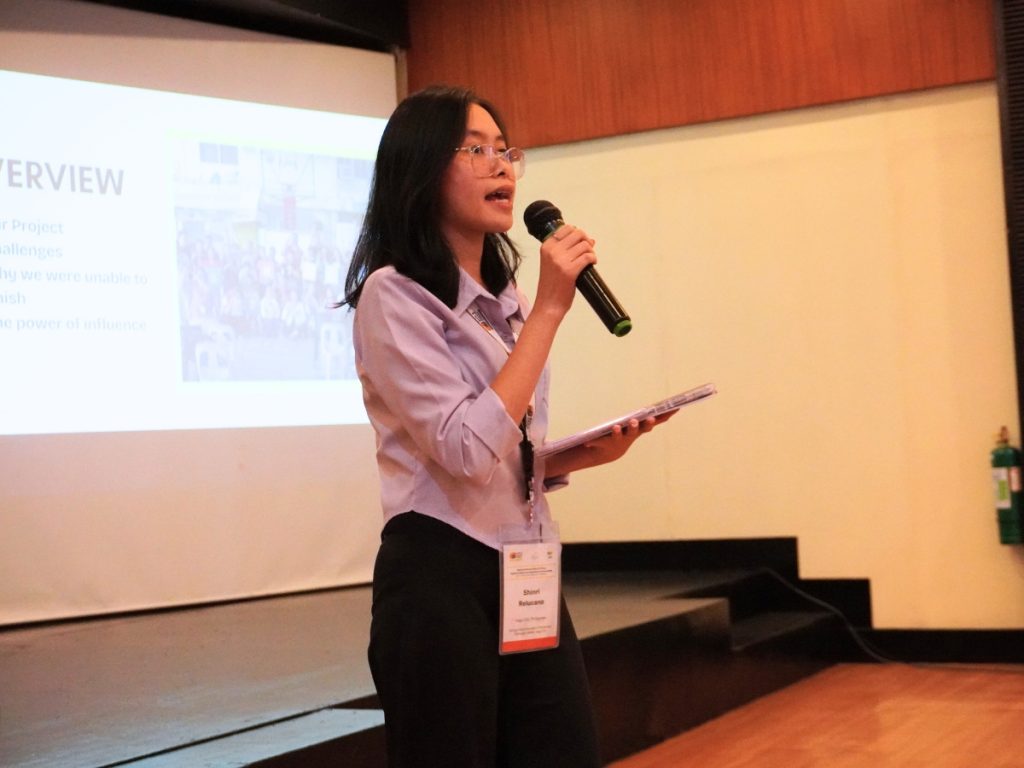 Shinri Relucano, an S²Cities Youth Innovation Fellow from Naga City, Philippines, discussing how her experiences from the programme helps her in her current role as a public official.